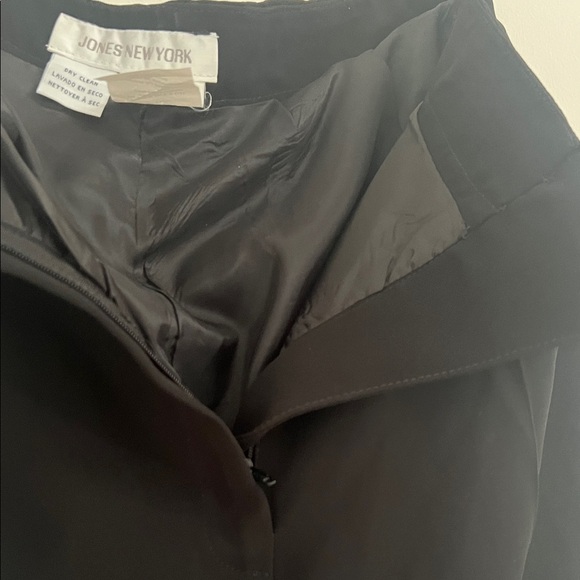 Jones New York Classic Black Womens Plus Dress Pants - Picture 4 of 7